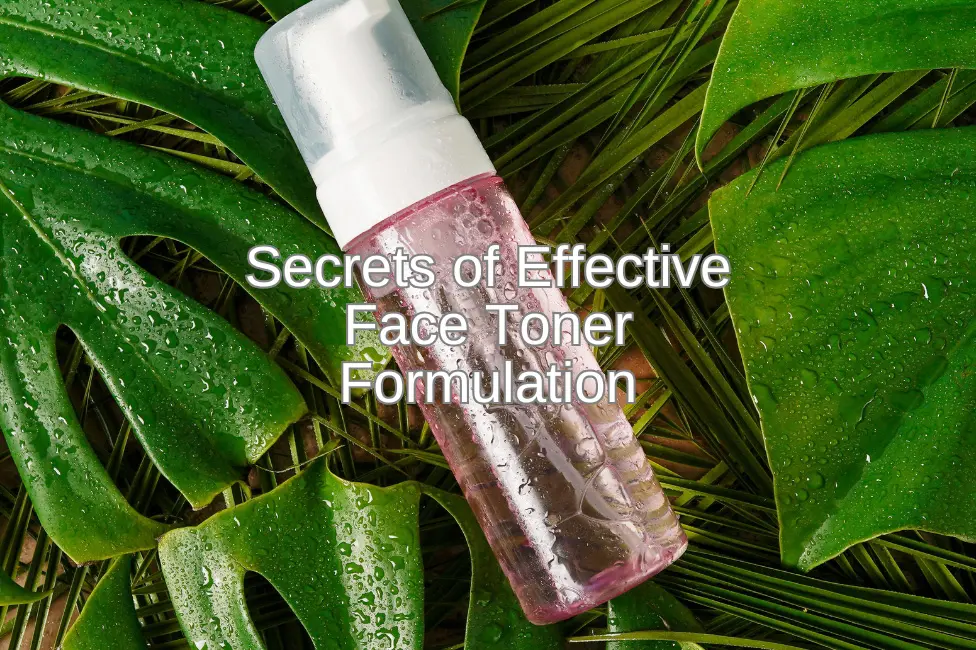 face toner formulation