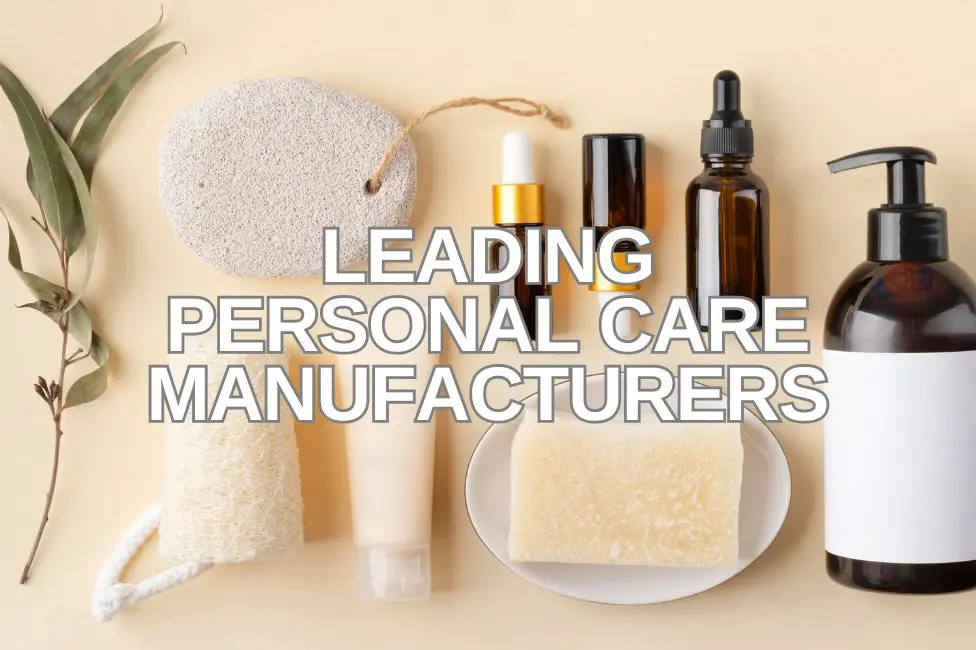 leading personal care manufacturers