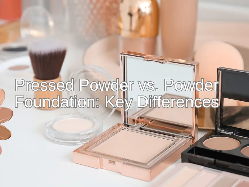 pressed powder vs powder foundation key differences